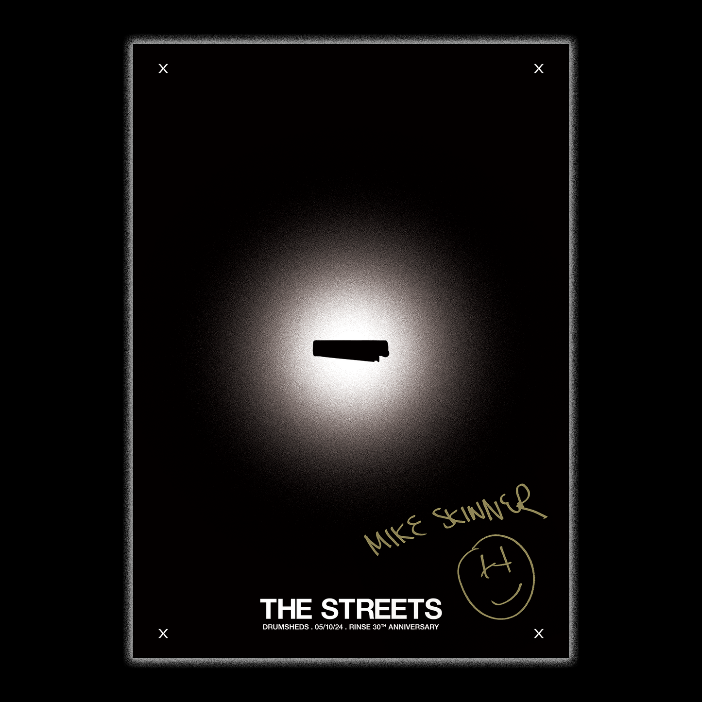 Signed Drumsheds Poster