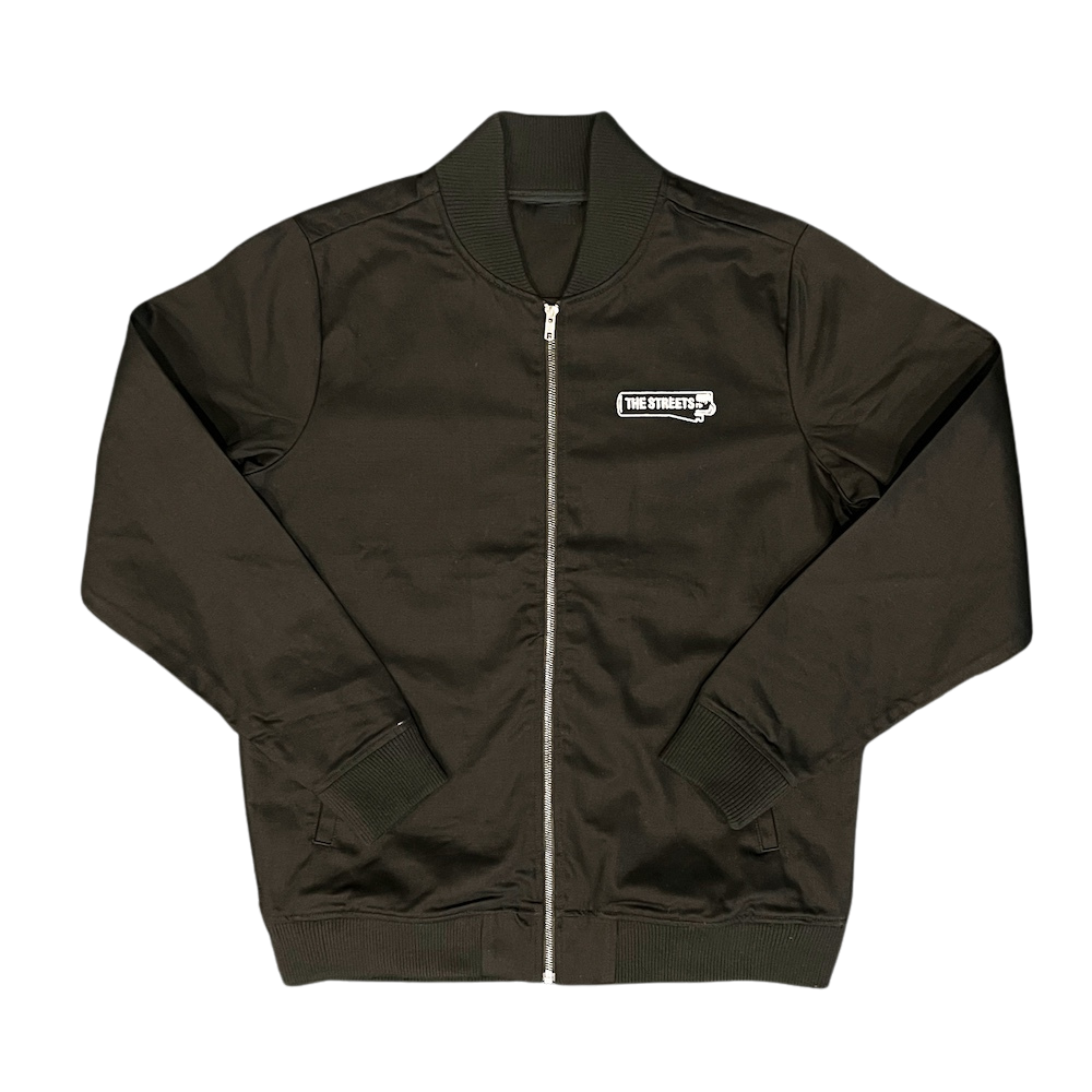 Black Original Pirate Material Bomber Jacket