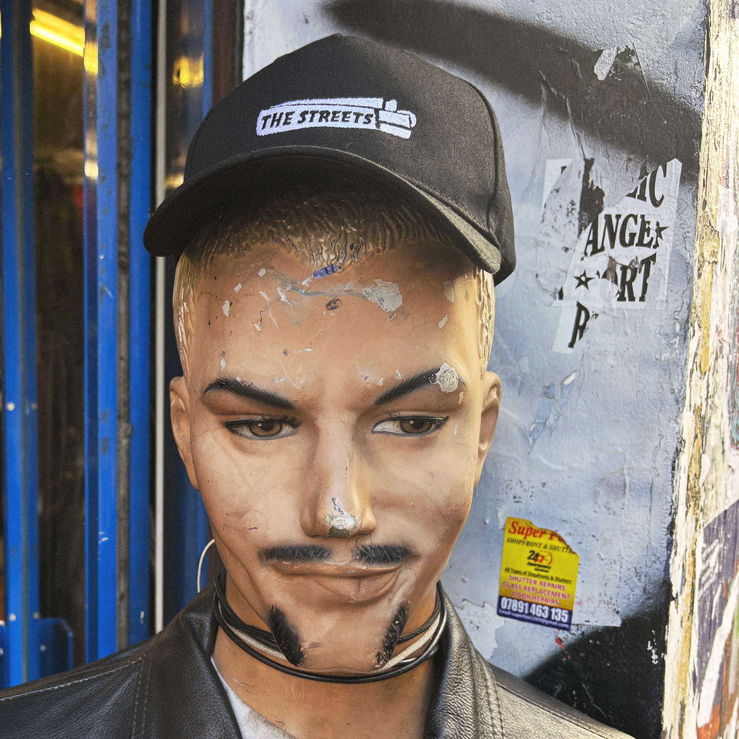 Black Embroidered Cap