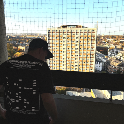 Black Original Pirate Material T-Shirt