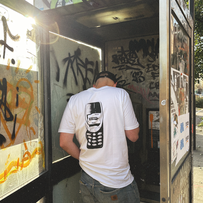 White Mobile T-Shirt