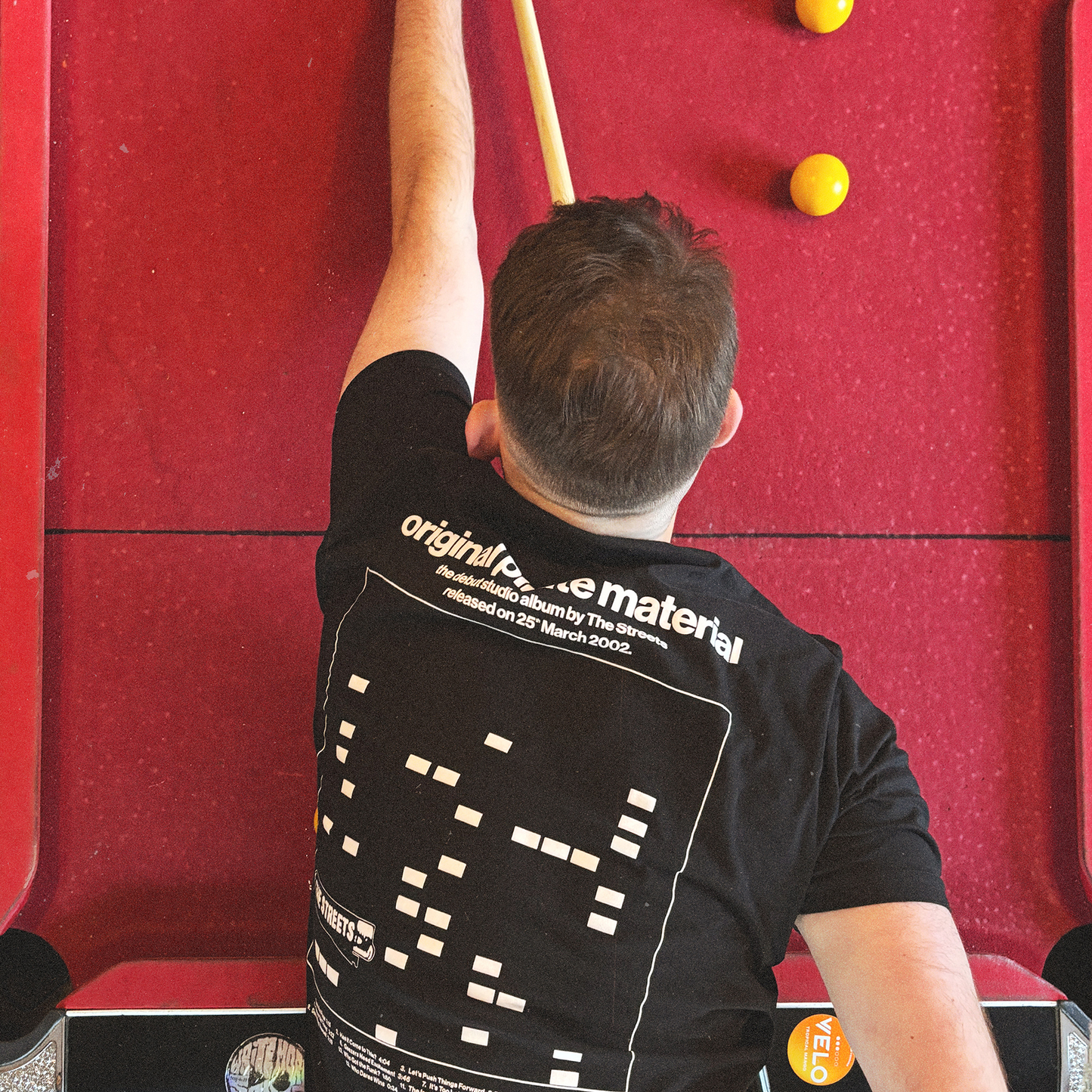 Black Original Pirate Material T-Shirt