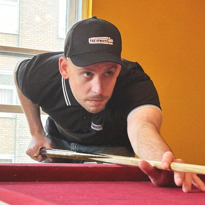 Black Embroidered Cap