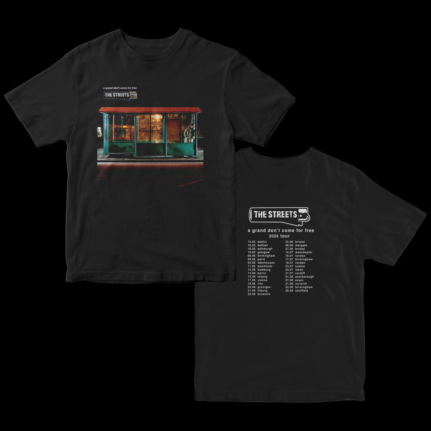 A Grand Don't Come For Free 2026 Tour Tee