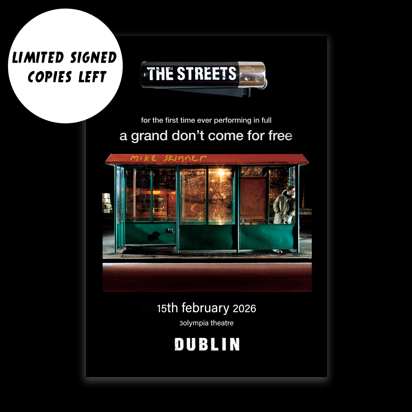 Dublin 2026 Tour Poster (Signed)