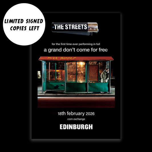 Edinburgh 2026 Tour Poster (Signed)