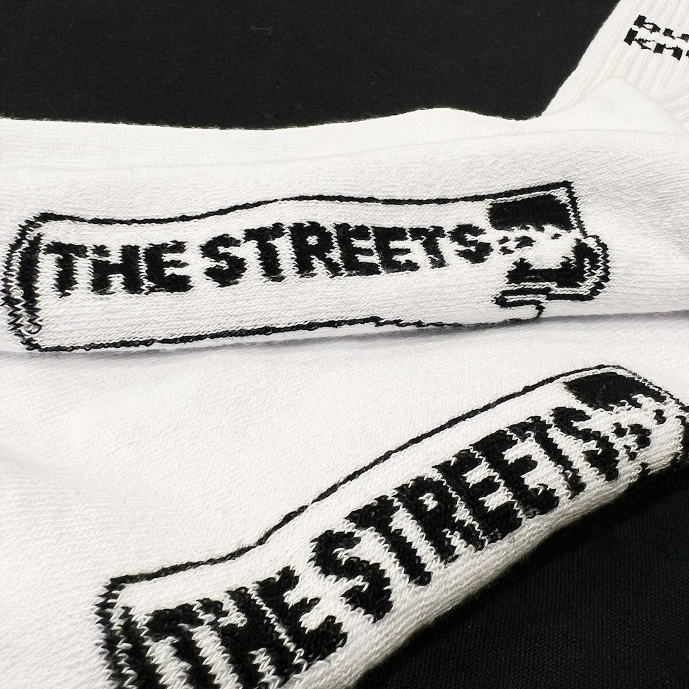 White Fit But You Know It Socks