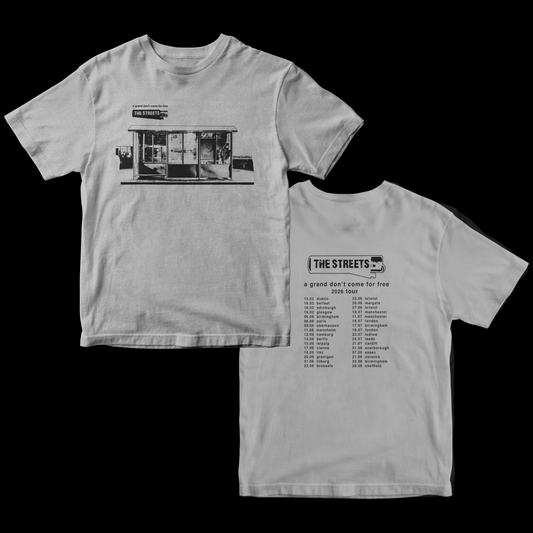 A Grand Don't Come For Free Grey Tour Tee