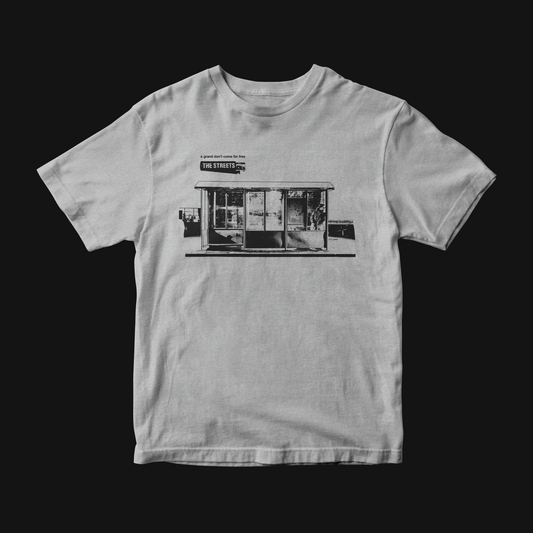 A Grand Don't Come For Free Monochrome Grey Tee