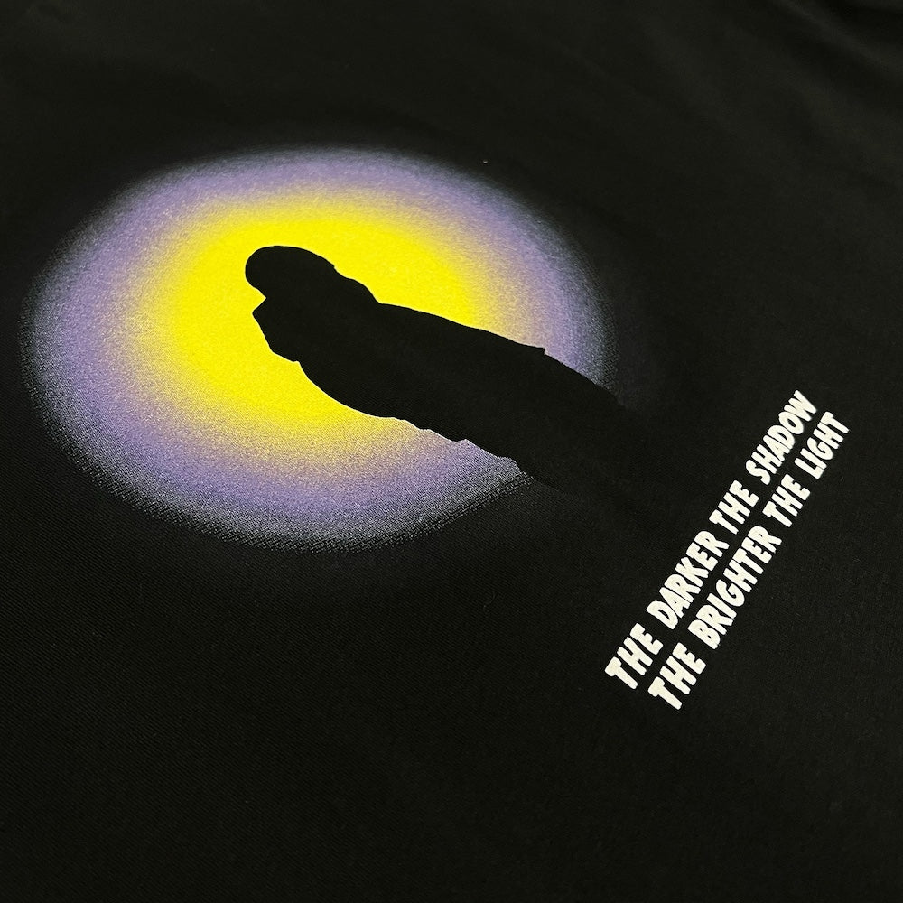 Black The Darker the Shadow the Brighter the Light T-shirt