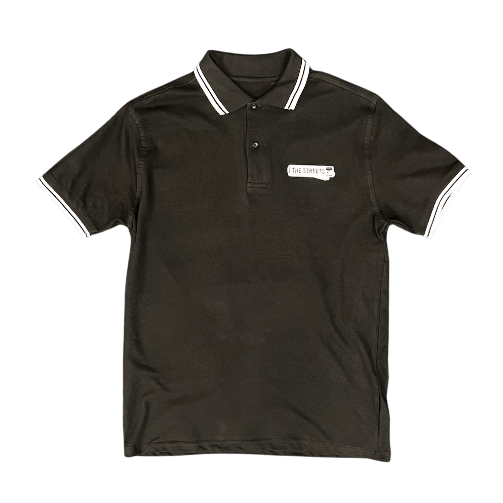 Black Logo Polo Shirt