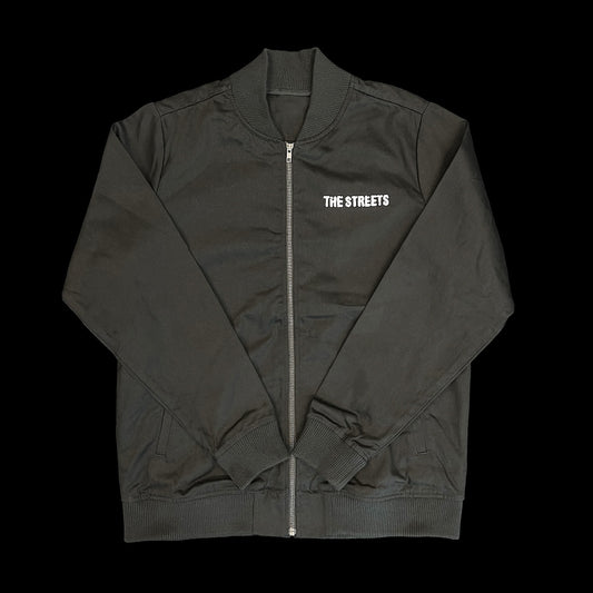 Black None Of Us Are Getting Out Alive Bomber Jacket