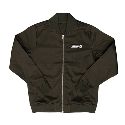 Black Original Pirate Material Bomber Jacket