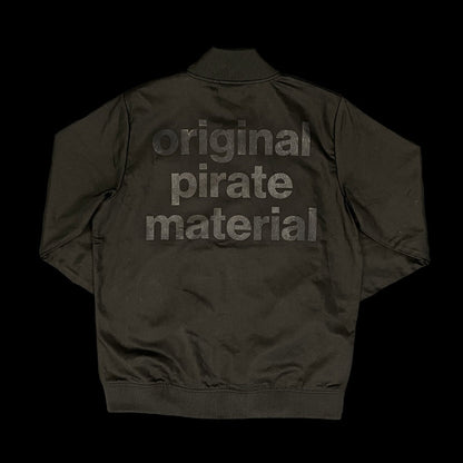 Black Original Pirate Material Bomber Jacket