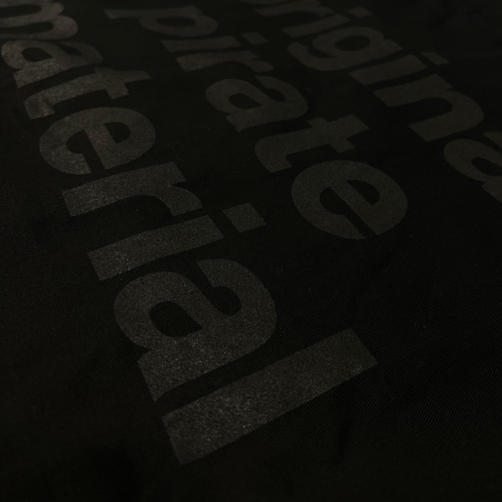 Black Original Pirate Material Bomber Jacket